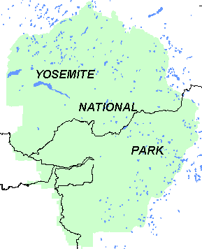 California+map+yosemite+national+park