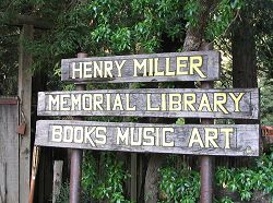 Henry Miller Library vicinity