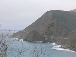 Big Creek Bridge from North Gamboa Vista Point