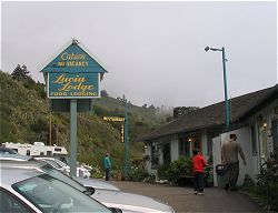 Highway 1 at Lucia