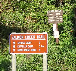 Salmon Creek Trailhead