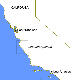 the Big Sur region within California