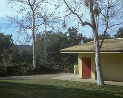 The door to the lecture room